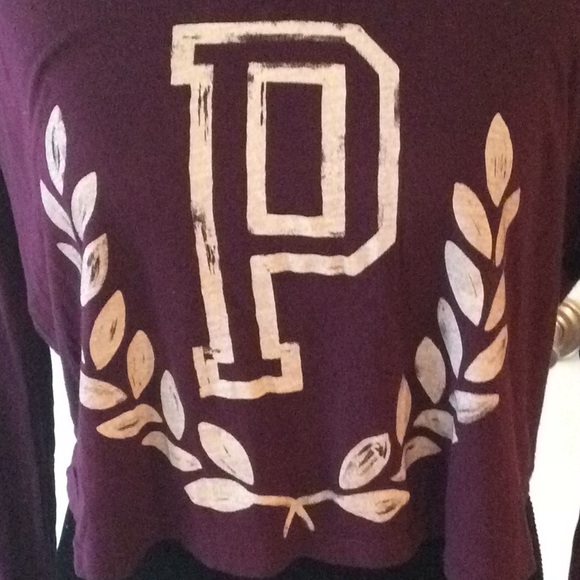 Pink Victoria Secret crop top - Picture 2 of 6